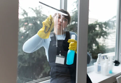 Nettoyage de vitres intérieures et extérieures à Veauchette